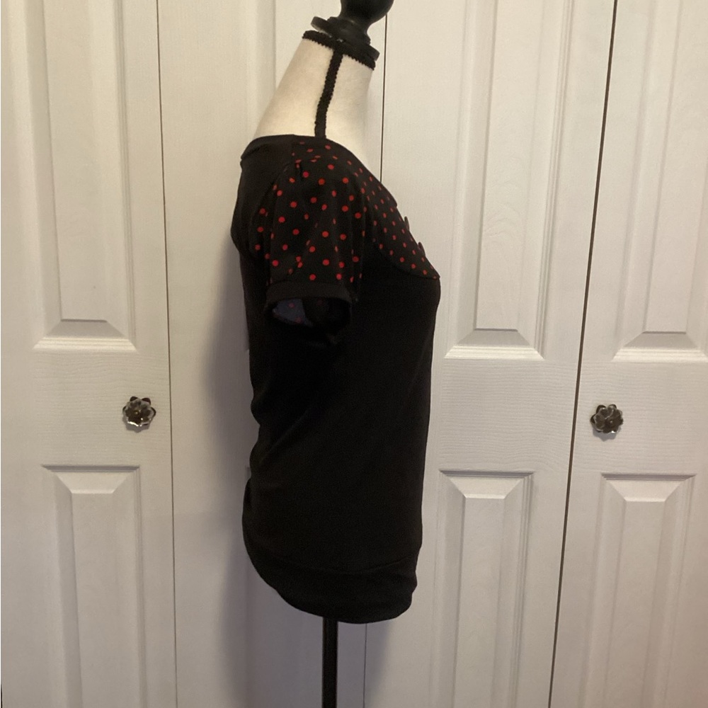 ModCloth Apple Top Size L - Picture 4 of 6